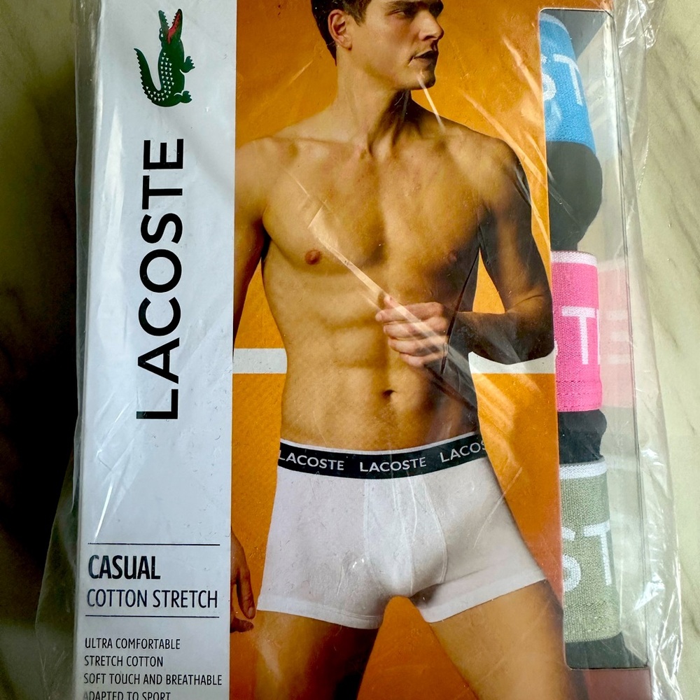Lacoste 3 packs underwear - brand new